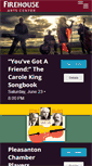 Mobile Screenshot of firehousearts.org